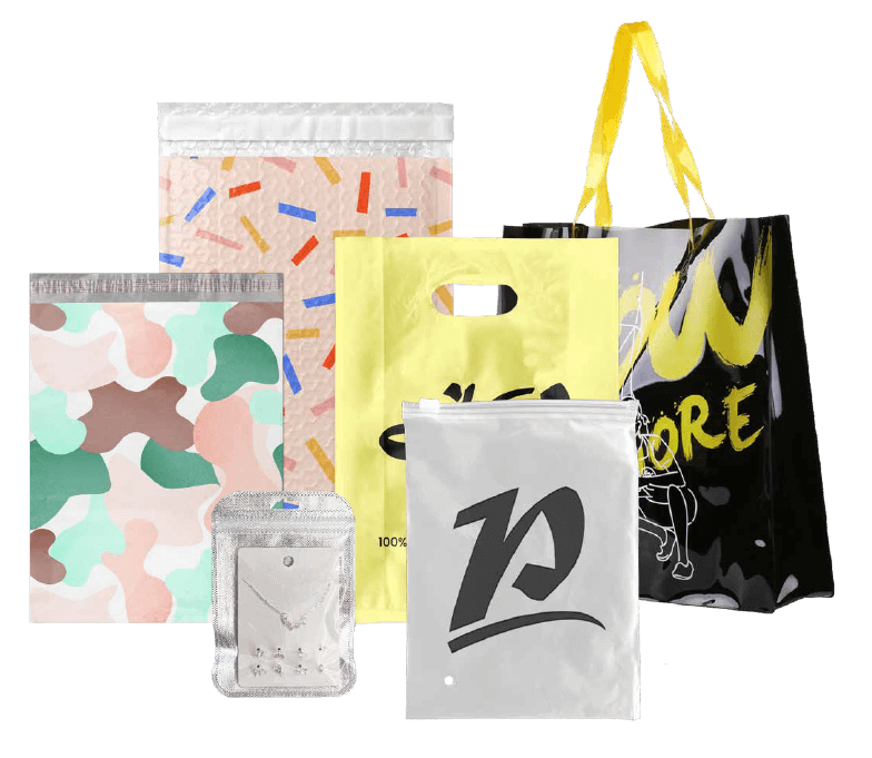 Custom Plastic Bags Package N' Go