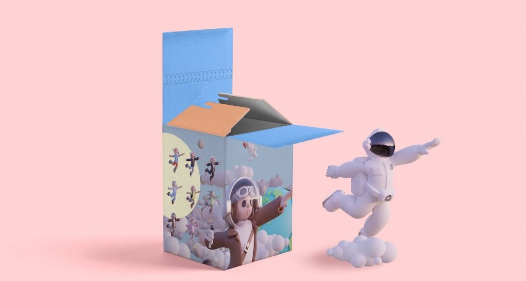 paperboard box for toys