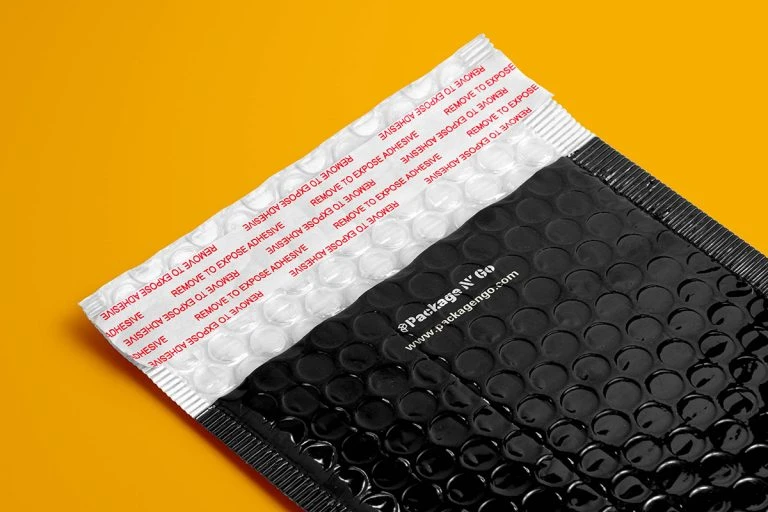 custom bubble mailer show case