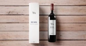 paperboard box for wine