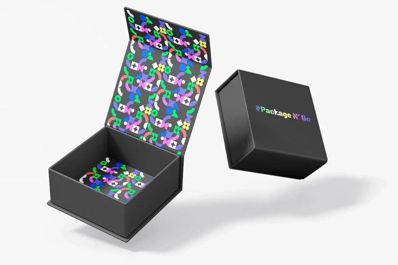 custom rigid box printing option