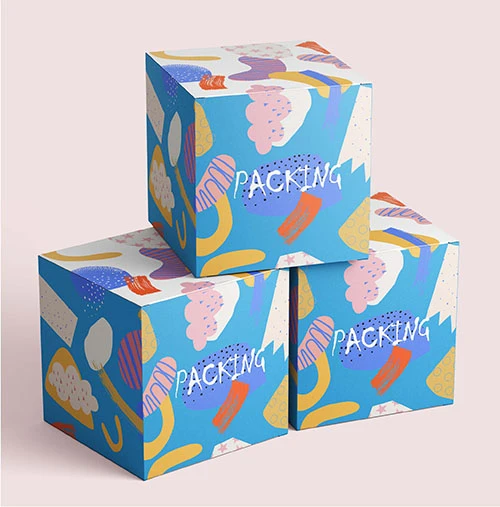 custom paperboard box show case