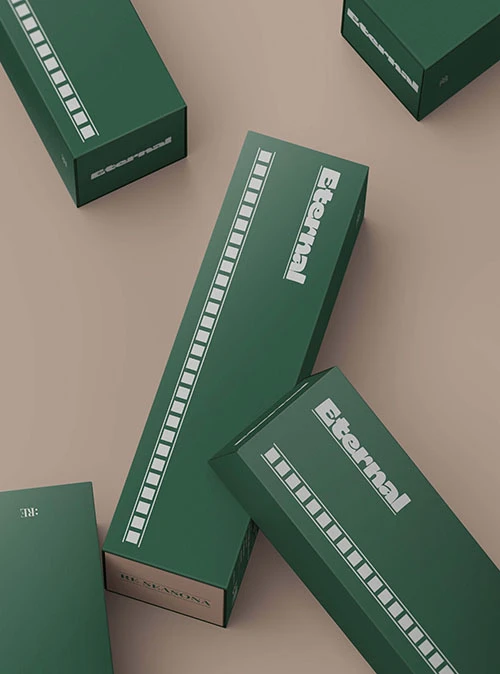 custom paperboard box show case