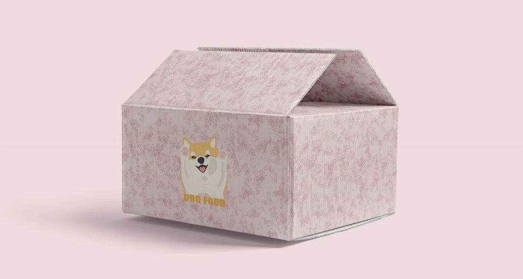 branded shipping box