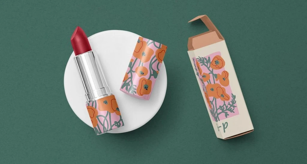 paperboard box for lipstick