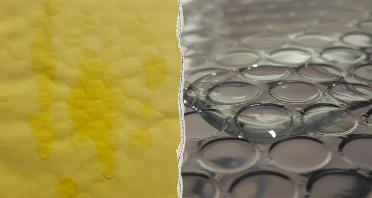 metallic bubble mailers and Kraft bubble mailers
