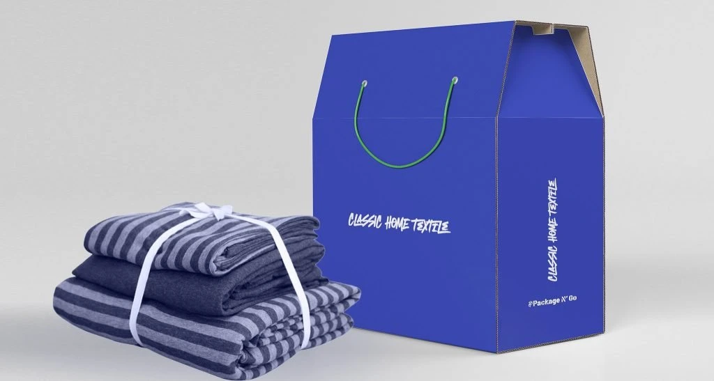 corrugated box for bedding