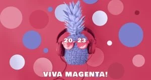 Viva Magenta with other color