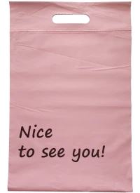 Poly Mailer With Die-cut Handle